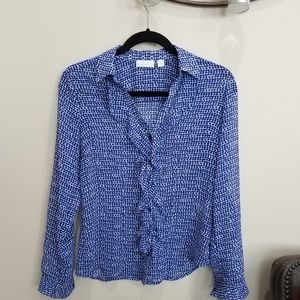Ruffle button up top